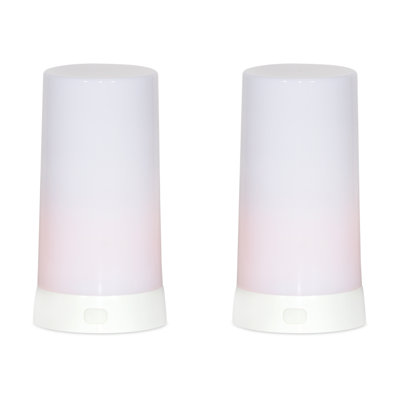 Bougie DEL sans flamme scintillante sans parfum