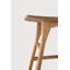Osso Outdoor Teak Bar Stool