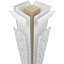 Colonne à motif cachemire carré non fuselé Craftsman Classic-70904737