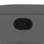 Fauteuil inclinable Vidaxl en polyester gris foncé, métal, contreplaqué simple