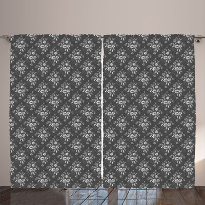 Semi Sheer Curtain Pair