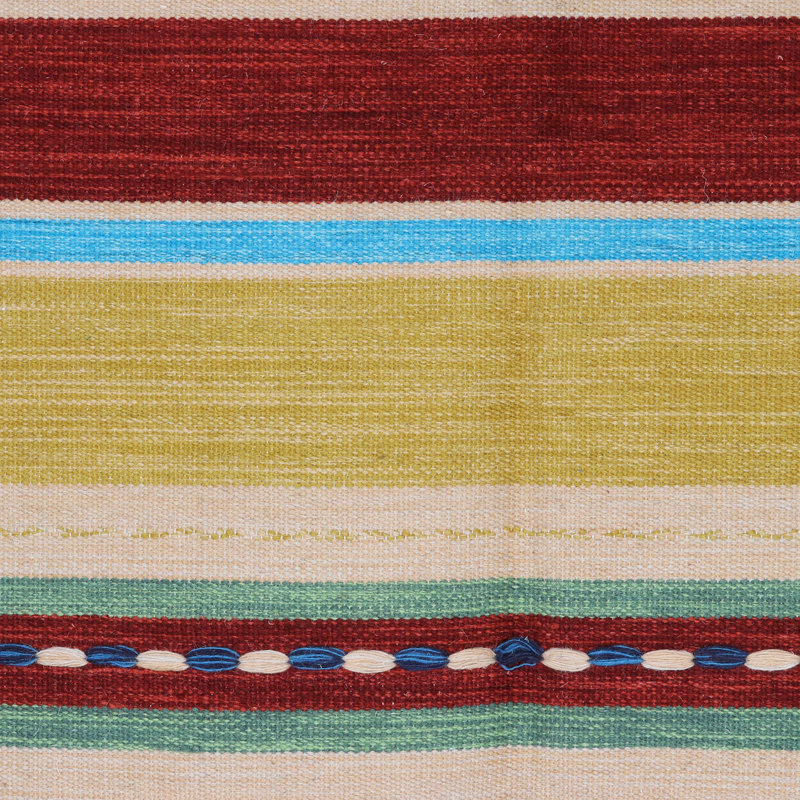 Wool Abstract Indoor Rug