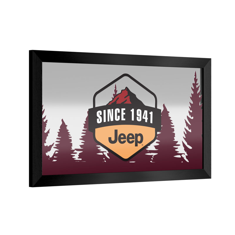 Wood Rectangle Wall Mirror