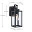 Schlesinger Matte Black 34.9cm H Outdoor Wall Lantern