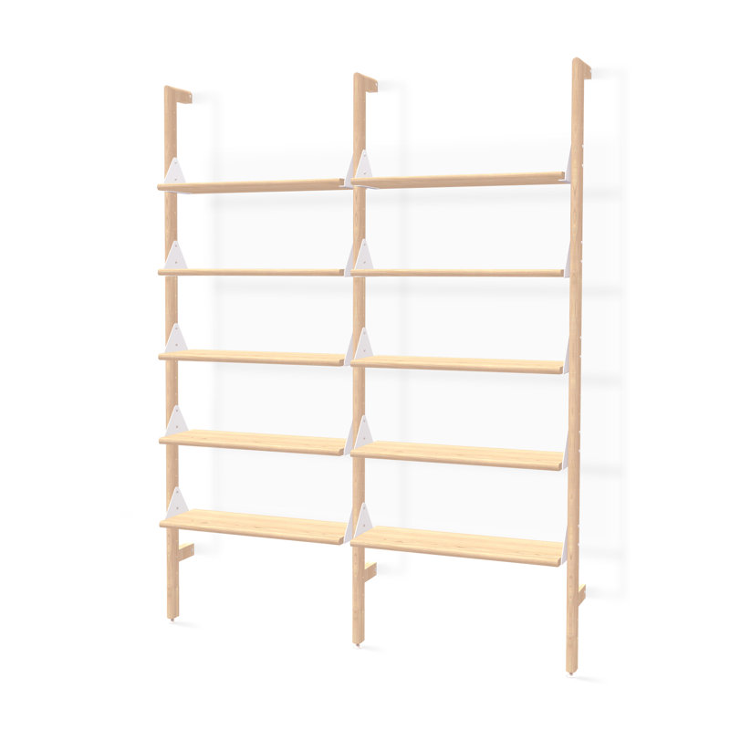 Branch 2 Shelving Unit, White/Blonde