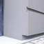 24 po W Meuble-lavabo simple avec lavabo et 3 trous de robinet-205859503