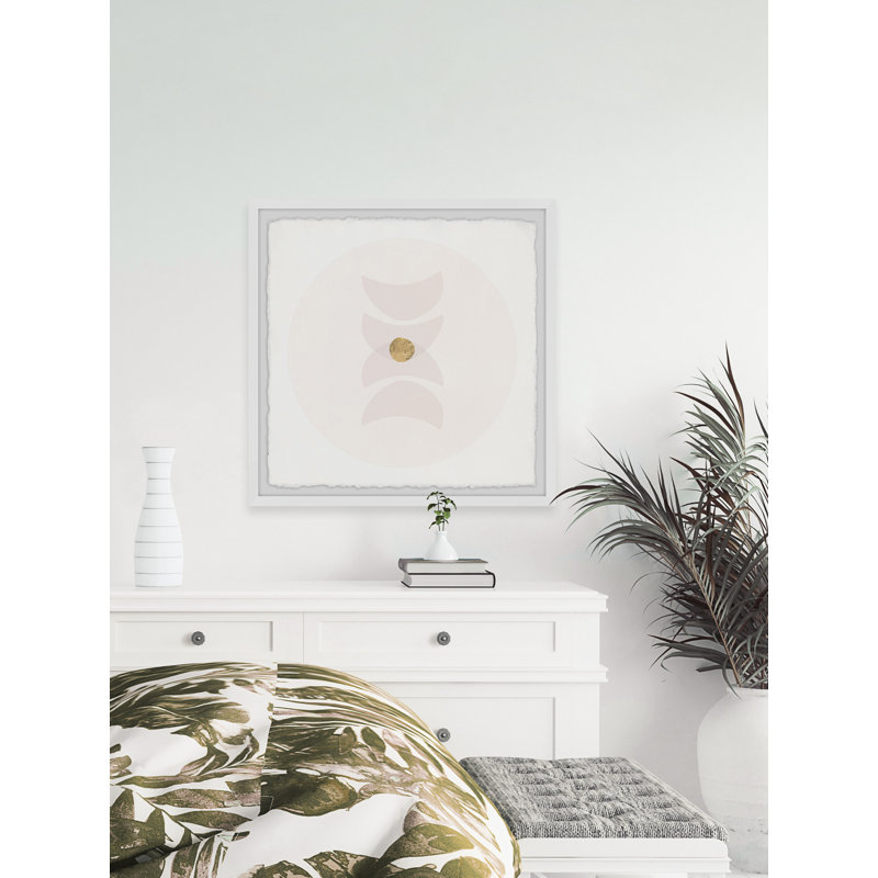 Golden Core by Marmont Hill - Single Picture Frame Painting, 51cm H x 51cm W x 3.81cm D