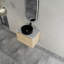 Meuble-lavabo mural avec lavabo d'art en céramique