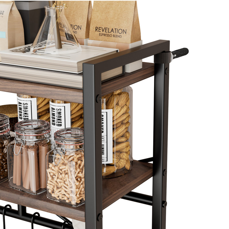 31.5 in. W Iron Standard Baker's Rack