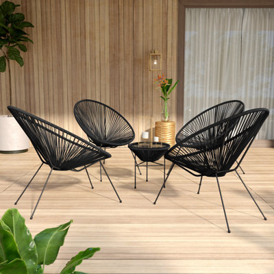 Shepparton 4 - Person Patio Conversation Set