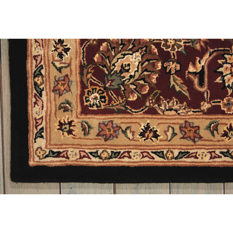 Ellerswick Wool Oriental Indoor Rug, Rectangle 8'6" x 11'6"