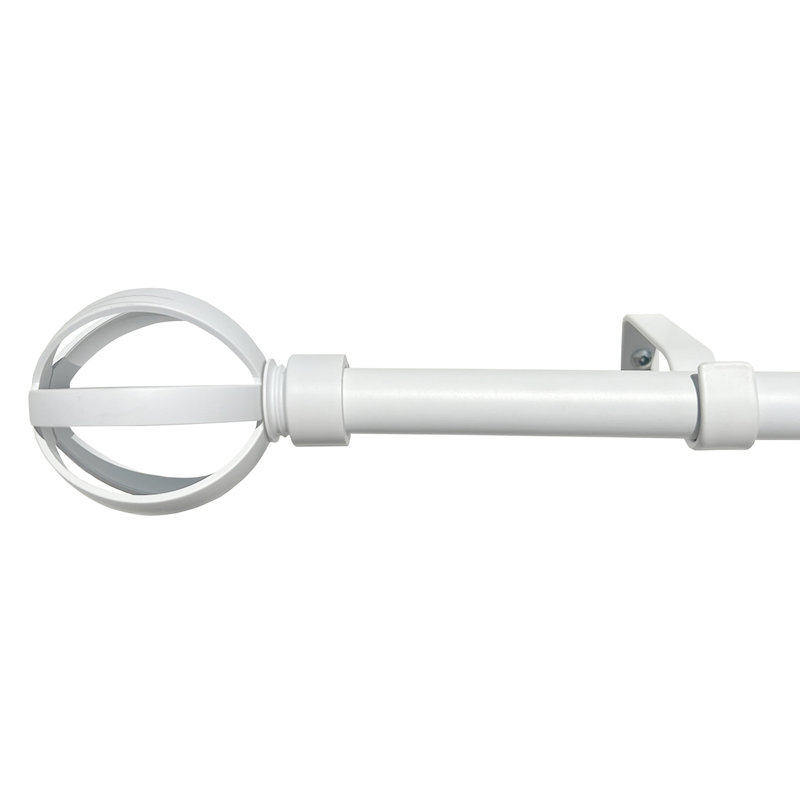 Tringle à rideaux simple réglable Rotella, 28" - 48"