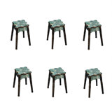 Abdia Counter Stool with Solid Wood Frame