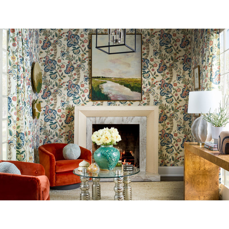 CUMBRIA WALLCOVERING, Blue