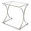 Pauls Glass Top Trestle Nest Of Tables