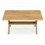 Table de salle à manger industrielle moderne pour 6 à 8 personnes avec plateau en bois aggloméré et base en métal en forme de X pour la salle à manger, la cuisine et le bureau-129461698