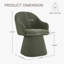 Fauteuil demi-tonneau pivotant Modern 360-1092475886