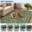 Tapis floral délavé et lavable rétro-1766355836-1766355839