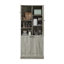 Grande armoire de rangement avec tablettes réglables-1609024494