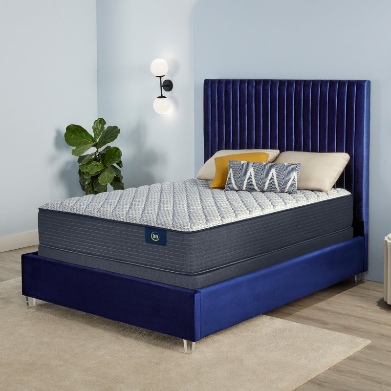 Matelas ferme à plateau serré 10,5 po Serta, Simple