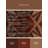 Machine Washable Orys Rustic Geometric Rug in Brown – LightBrown Binding-1567559770