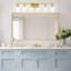 Éclairage pour meuble-lavabo à 6 lumières Issi