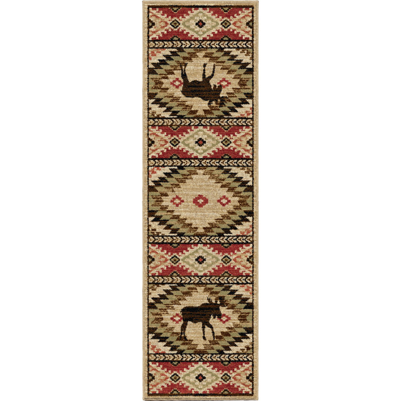 Peterkin Southwestern Indoor Rug, Rectangle 2'3" x 7'7"