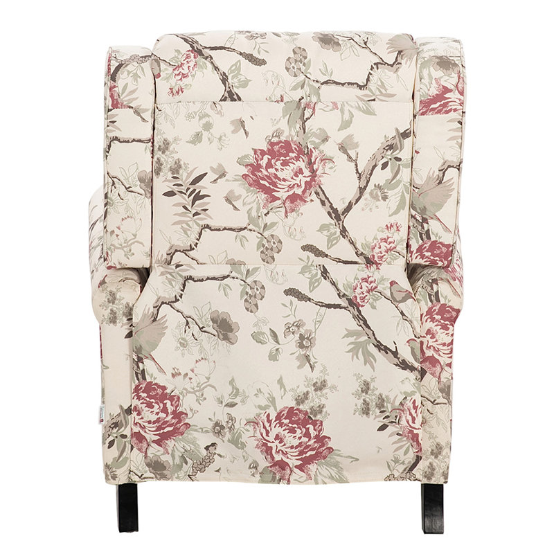 87.5cm Wide Glider Wing Chair Recliner