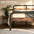 14"King Size Platform Bed Frame With Solid Wood Panel Headboard, No Box Spring Needed, Metal Bed Frame Compatible With All Mattresses, Easy Assembly