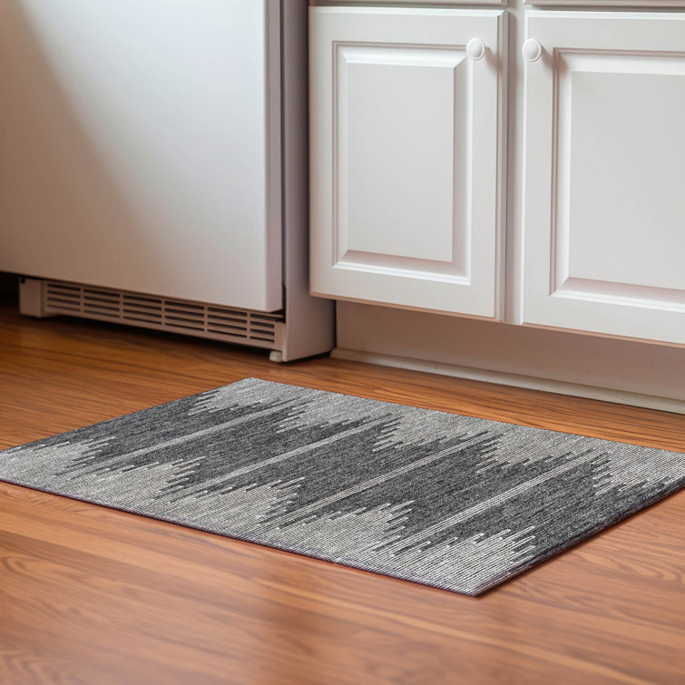 Premium Machine Washable Cerrito Charcoal Rug