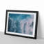 Above a Waterfall in Abstract - Picture Frame Graphic Art Print-55629350-55629352