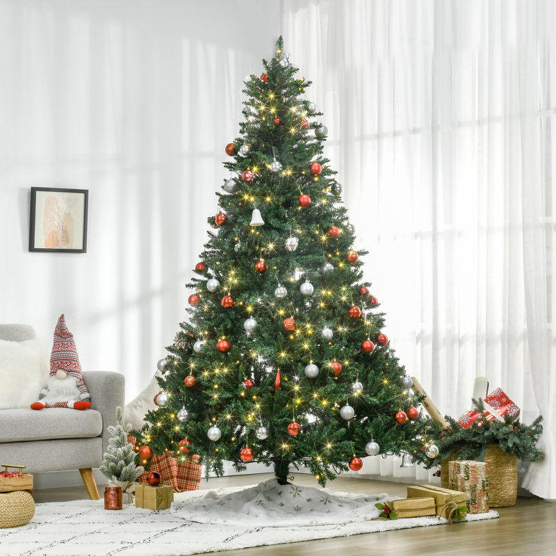 Sapin de Noël artificiel illuminé 7 pi
