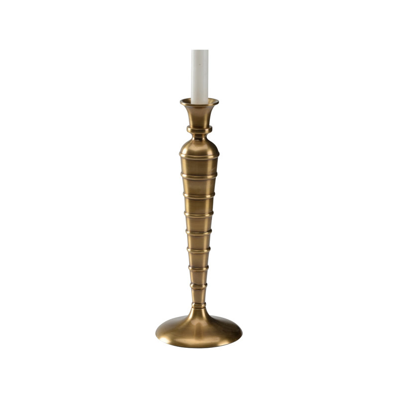 Charlotte Candlestick Large, 12.25'' H x 4.5'' W x 4.5'' D