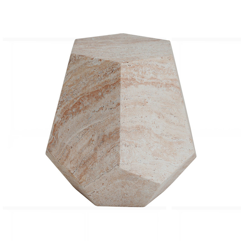 Outdoor/Indoor Lightweight Concrete Side Table