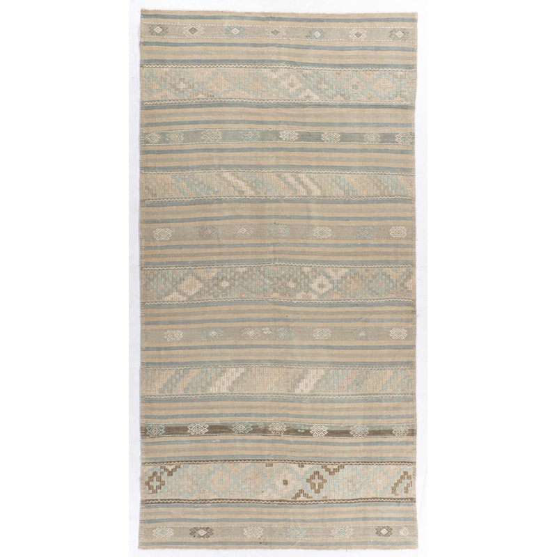 One-of-a-Kind 5'1 X 11'2 Flatweave Area Rug