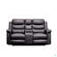 Causeuse inclinable avec housse de console centrale