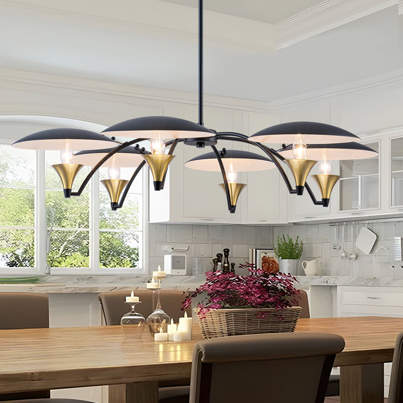 Lustre unique à 6 lumières