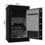 Grand coffre-fort numérique en acier pour bureau personnel, à trois verrous, 28,3 po x 16,5 po x 14,9 po | Idée cadeau-121558762-121558763