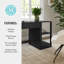Bureau modulaire à tiroir simple et 2 tablettes à 2 niveaux Martha Stewart Kayden-109713925