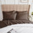 Southshore Fine Linens Vilano Springs Extra Deep Pocket 6-Piece Sheet Set, Ultra Soft Double-Brushed 110 GSM Microfiber Bedding, 21-Inch Deep Pocket, 4 Pillowcases, Queen, Soft Sand-86340242-86340213