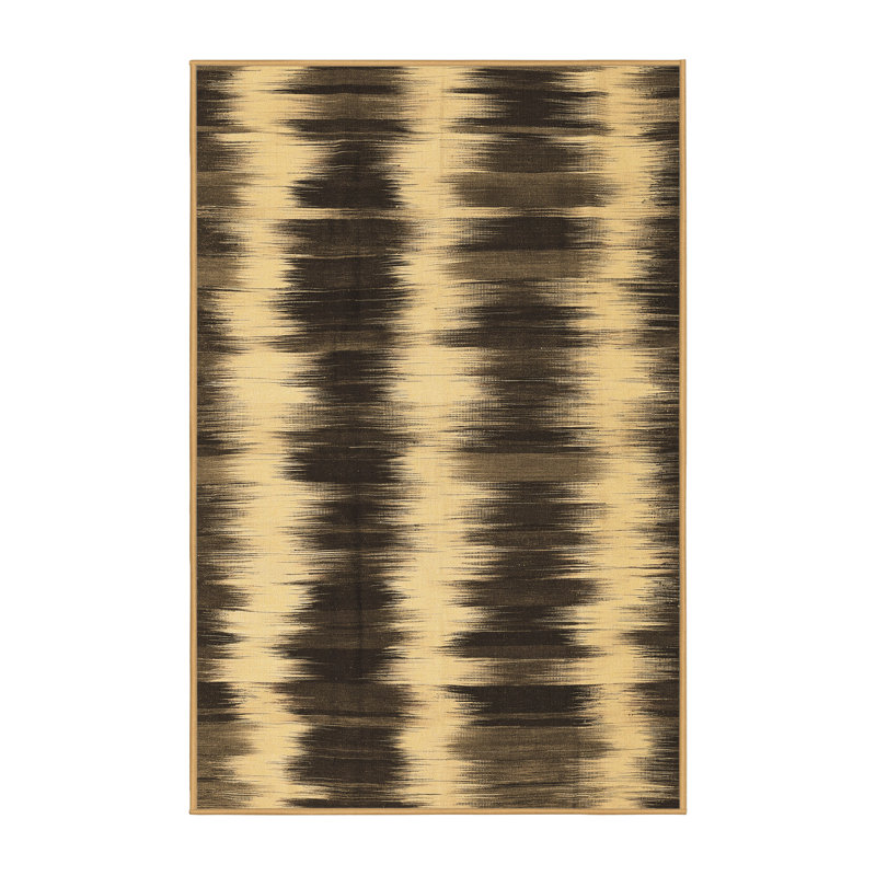 Tapis contemporains brun lavable à la machine 2775, Rectangle 8 pi x 10 pi