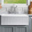 Évier de cuisine de style campagnard de L 30 po x l 18 po avec accessoires Sorrel
