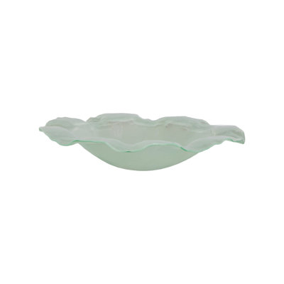 Frosted Glass Decorative Bowl