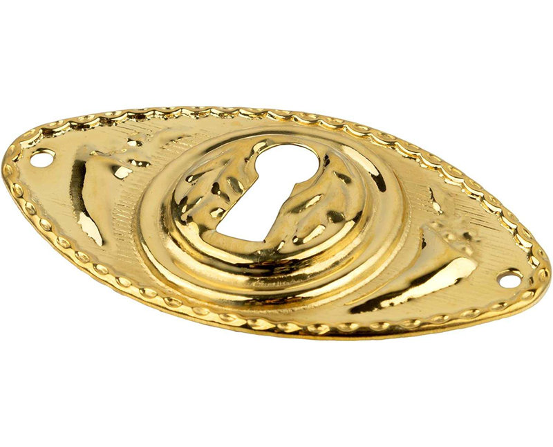 Couvercle de trou de serrure oblong