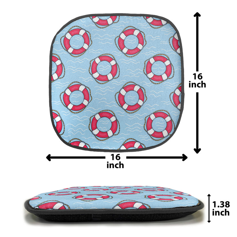 Outdoor 1.38'' Dining Chair Seat Cushion