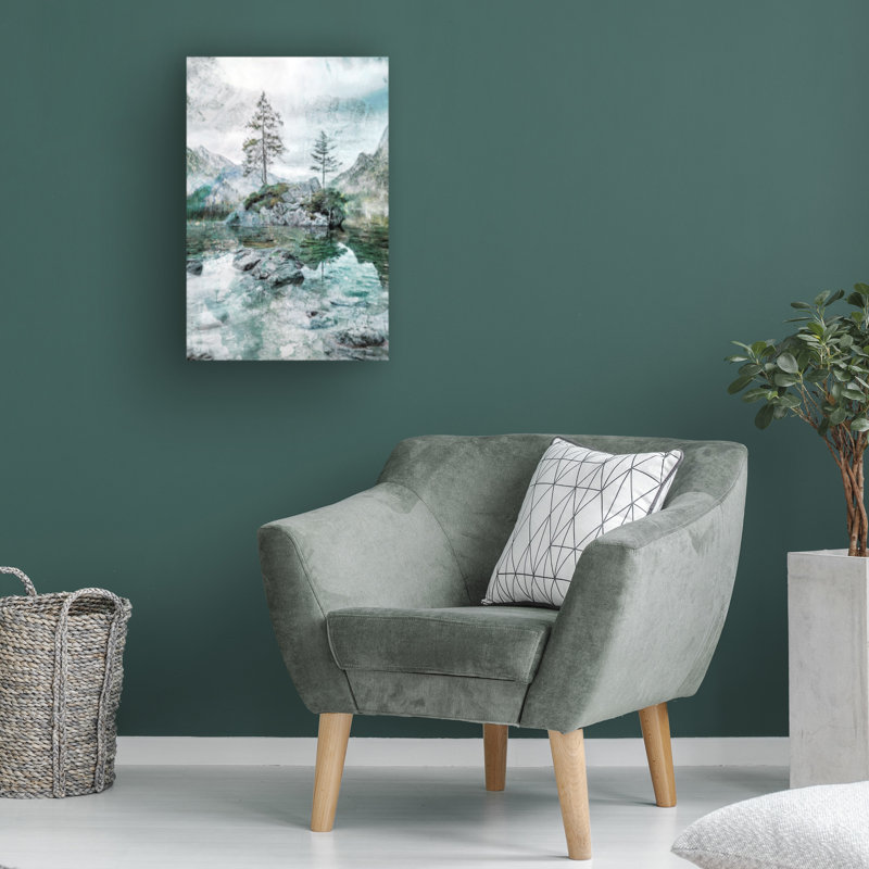 Art sur toile Medana Gabbard «Moonlight In Vermont», H 32 po x l 22 po