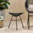 Tempered Glass Side Table With Versatile Base - Outdoor Furniture