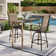 2 - Person Rectangular Outdoor Dining Set With Cushions