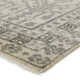 Gattis Hand-Knotted New Age Wool Area Rug in Gray