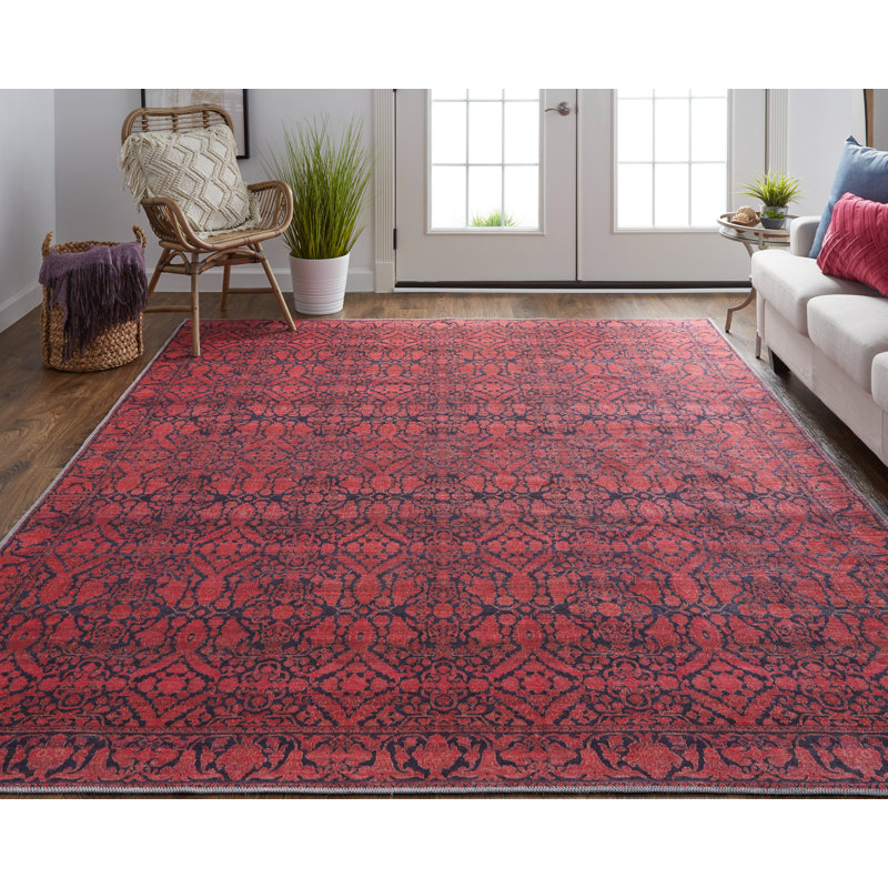 Oriental Indoor Rug, Rectangle 10'6" x 14'